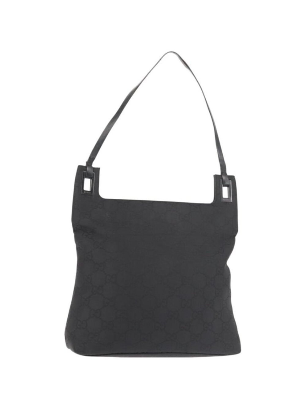 GUCCI GG Canvas Tote Bag Black 001 3102